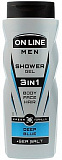 Гель для душа On Line Men Deep Blue 400мл