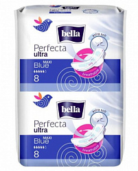 Прокладки Белла Перфекта Ультра Макси синяя А16 1/6