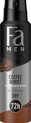 Дезодорант спрей Fa men Coffee Burst