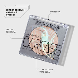 Компактная пудра для лица Influence Beauty Skinvisible carcass 02