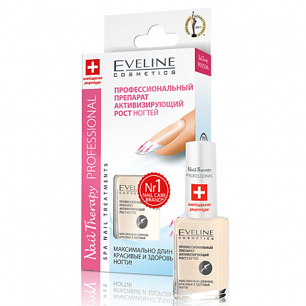 Средство для ногтей Eveline cosmetics Nail Therapy SOS, мультивитаминное с кальцием и коллагеном