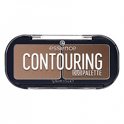 Палетка для контурирования Essence Contouring duo тон 20 для смуглой кожи