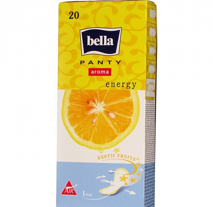 Ежедневные прокладки BELLA Panty АРОМА Энерджи 20шт