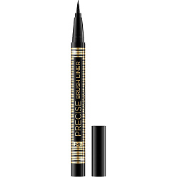 Подводка для глаз Eveline "Precise Brush Liner", ультрастойкая черная 4мл