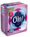 Прокладки Ola! Ultra normal бархатистая сеточка ультратонкие 10шт