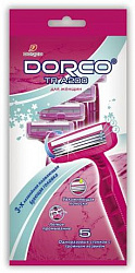 Станки одноразовые женские Dorco TRA100-4P 3 лезвия 4шт