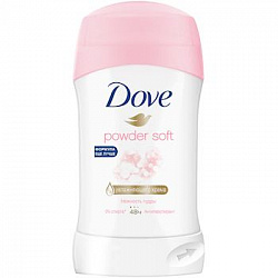 Дезодорант-антиперспирант стик Dove Powder Soft Нежность пудры 40мл
