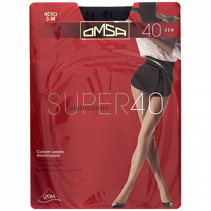 Колготки Omsa Super Nero 3 40den