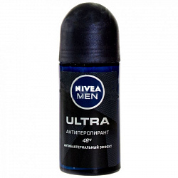 Дезодорант-антиперспирант шариковый Nivea Men Ultra 50мл