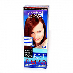 Краска-крем для волос ESTEL Love 7/4 Тициан