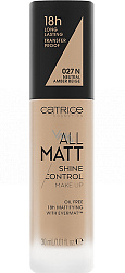 Тональная основа Catrice All Matt Shine Control Make Up 027 N Neutral Amber Beig
