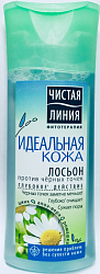 Лосьон для лица Чистая Линия Идеальная кожа против черных точек 100мл