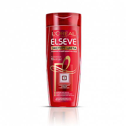 Шампунь ELSEVE Эксперт цвета для волос 400мл