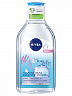 Мицеллярная вода для снятия макияжа Nivea Make Up Expert гиалуроновая 400мл