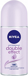 Дезодорант роликовый Nivea DOUBLE EFFECT 50 мл