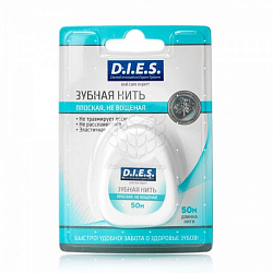 Зубная нить D.I.E.S невощенная 50м