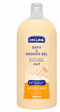 Пена для ванны On Line Daily Care 2в1 980мл