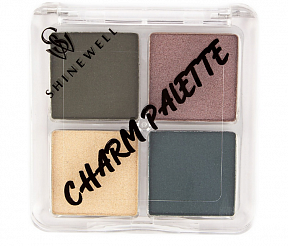 Тени для век Shinewell Charm Palette 4 цвета №3