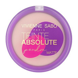 Пудра компактная для лица Vivienne Sabo Mattifying Pressed Powder Teinte Absolute Matte тон 02