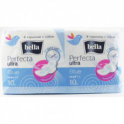 Прокладки BELLA PERFECT голубые А20