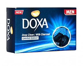 Мыло Doxa Men c древесным углем 90г