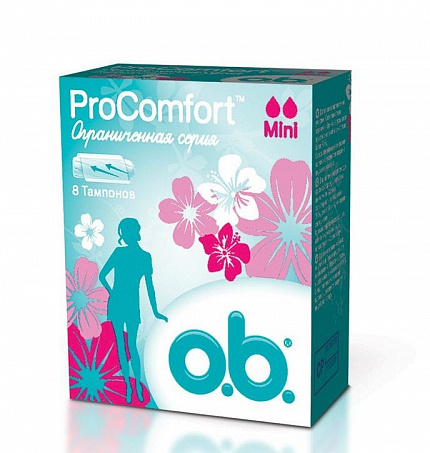 Тампоны O.B. ProComfort Mini 8шт