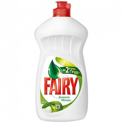 Средство для мытья посуды Fairy Зеленое яблоко 450мл