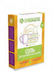 Соль для посудомоечных машин Synergetic 750г