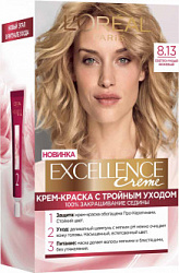 Краска для волос L'Oreal Paris Excellence Creme 8.13 Светло-русый бежевый