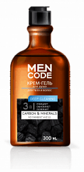 Крем-гель для душа Men Code Deep cleaning 300мл