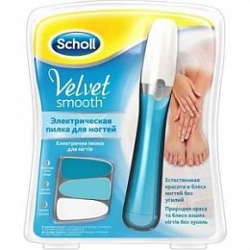 Пилка для ногтей Scholl роликовая Velvet Smooth
